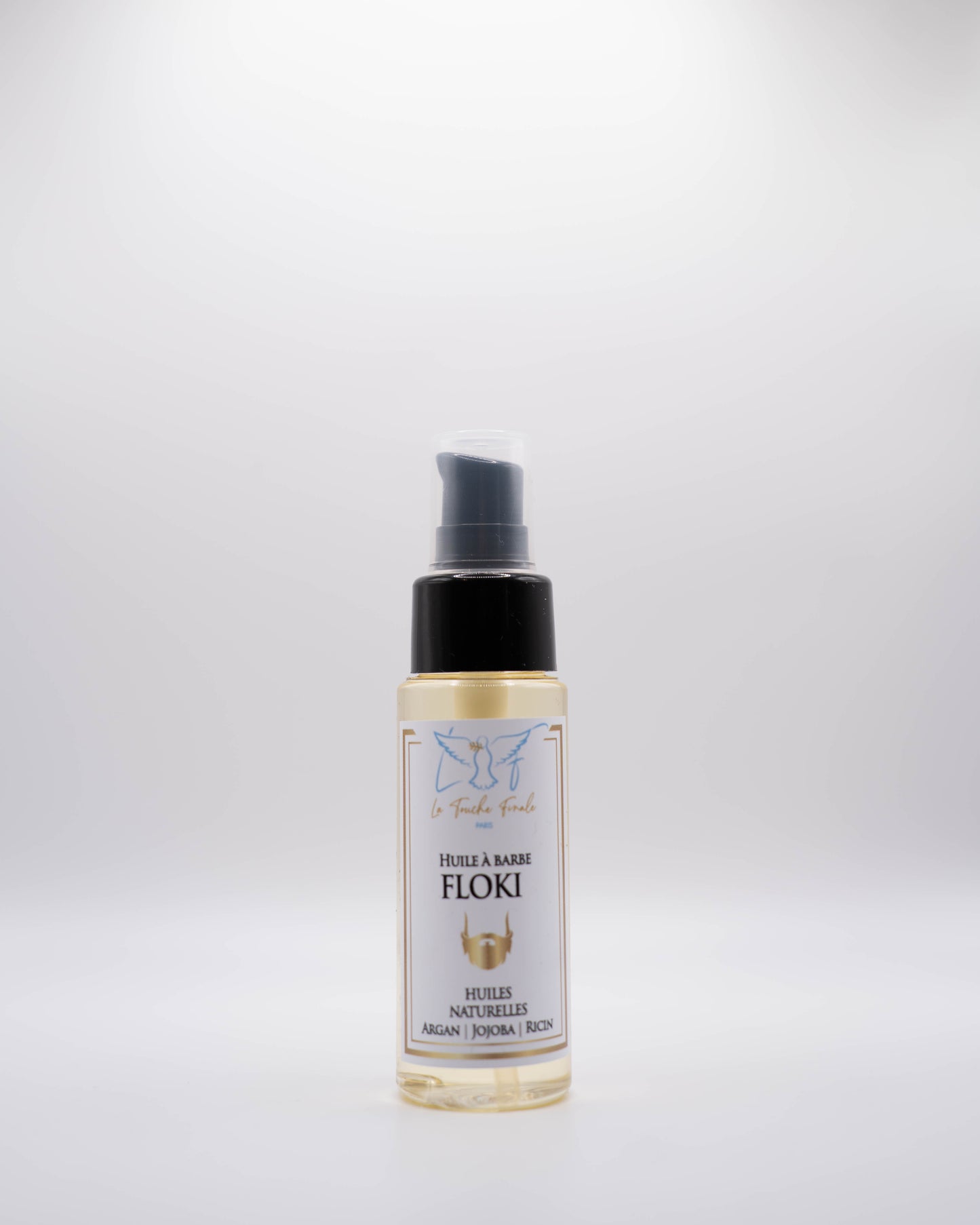 Huile à barbe « Floki » ( + peigne )