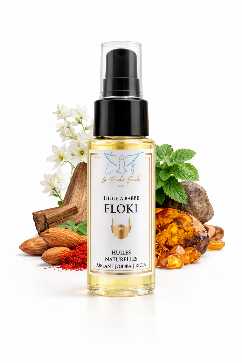 Huile à barbe « Floki »
